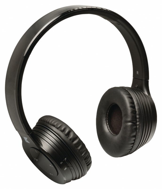 Headset Na Uši Bluetooth Vestavěný mikrofon Černá - obrázek č. 2
