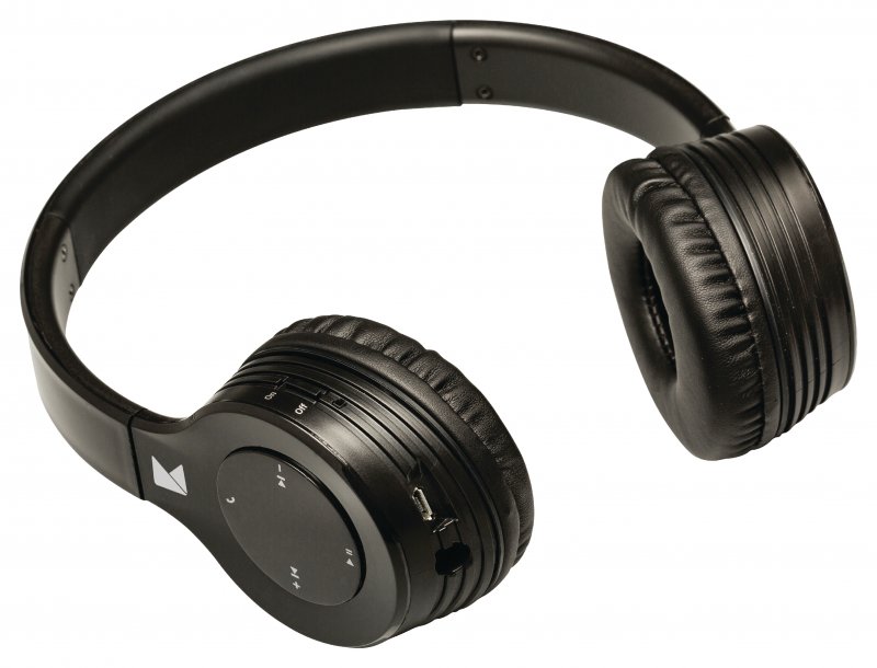 Headset Na Uši Bluetooth Vestavěný mikrofon Černá - obrázek č. 1