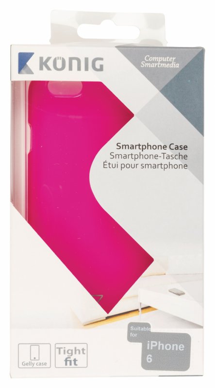 Telefon Gelové Pouzdro Apple iPhone 6 / 6s Růžová - obrázek č. 2