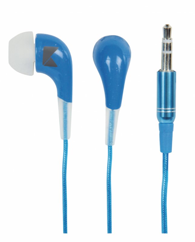 Sluchátka Do ucha 3.5 mm Modrá - obrázek č. 1