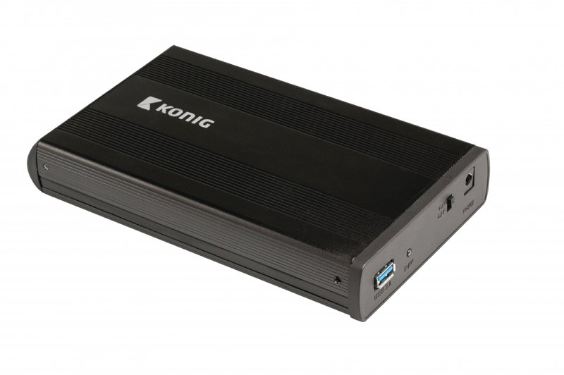 Boxy pro Pevné Disky 3.5 " SATA USB 3.0 Černá - obrázek produktu