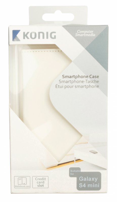 Telefon Peněženkové Pouzdro Samsung Galaxy S4 Mini Bílá - obrázek č. 2