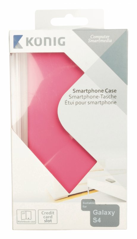 Telefon Peněženkové Pouzdro Samsung Galaxy S4 Růžová - obrázek č. 2