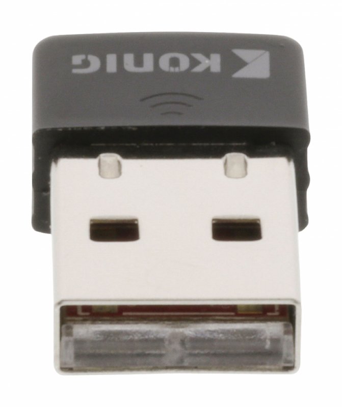 Bezdrátový USB Adaptér N150 2.4 GHz Wi-Fi Černá - obrázek č. 4