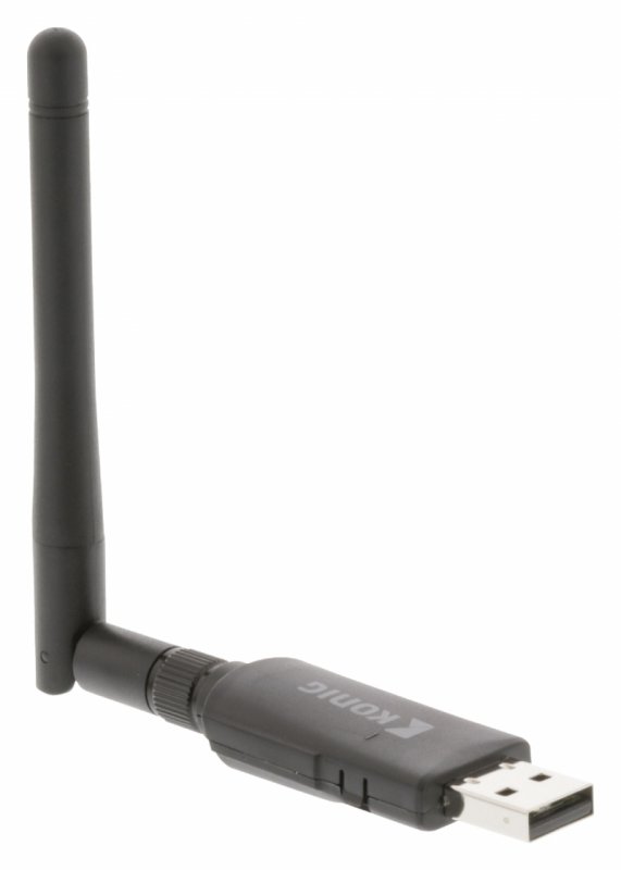 Bezdrátový USB Adaptér N300 2.4 GHz Wi-Fi Černá - obrázek č. 6