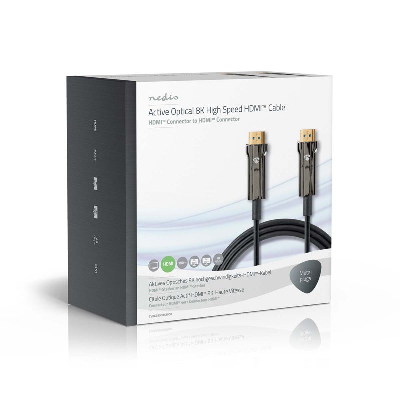 Aktivní Optický Ultra High Speed HDMI™ Kabel s Ethernetem  CVBG3500BK1000 - obrázek č. 5