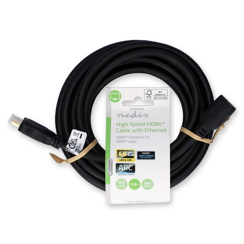 High Speed HDMI™ kabel s Ethernetem  CVGL34090BK50 - obrázek č. 2