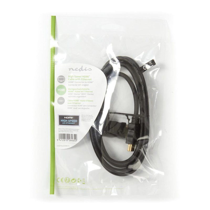 High Speed HDMI™ kabel s Ethernetem  CVGP34250BK15 - obrázek č. 3