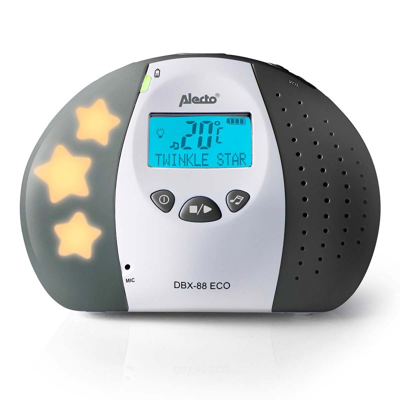 Dětská chůvička Full eco DECT s displejem Šedá DBX-88 LIMITED - obrázek č. 10