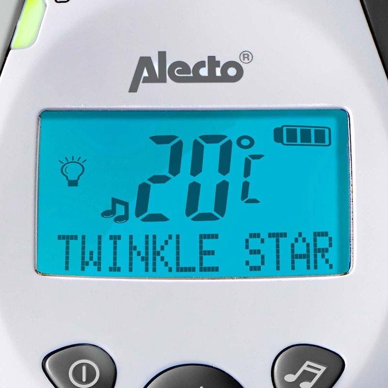 Dětská chůvička Full eco DECT s displejem Šedá DBX-88 LIMITED - obrázek č. 17