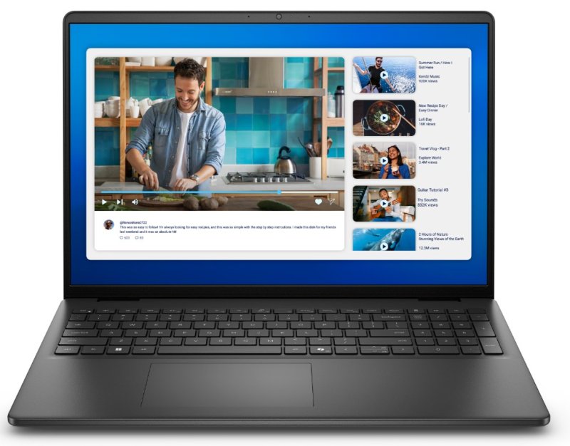 Dell 16 / DC16250 / 7-150U / 16" / WUXGA / 16GB / 1TB / Intel int / W11P / Black  NBD - obrázek č. 1