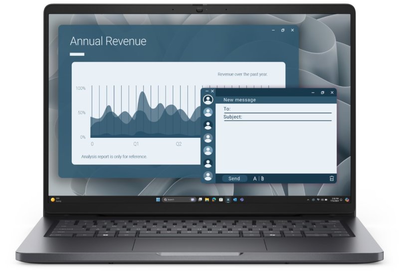 Dell Pro 14 / PC14250 / 7-150U / 14" / WUXGA / 16GB / 256GB / Intel int / W11P / Gray  NBD - obrázek č. 2