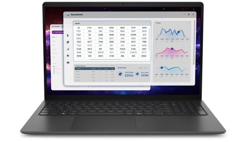 Dell Pro 15 Essential černý - Ryzen 5, 16 GB, 512 GB SSD, 15,6", Windows 11 Pro - obrázek č. 1