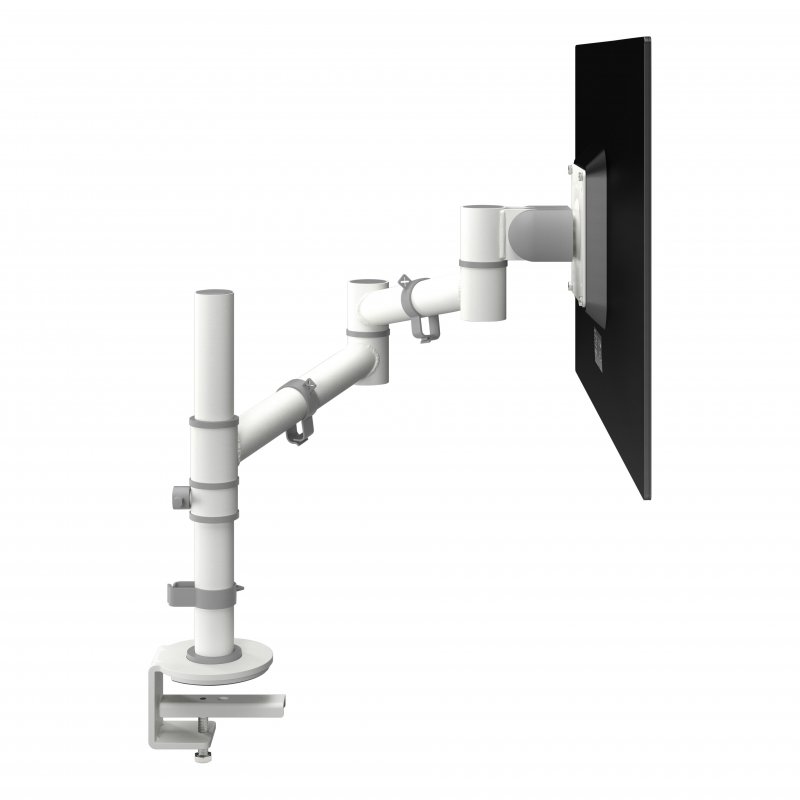 Viewgo Rameno Monitoru Desk 120 Full Motion 8 kg Bílá - obrázek produktu