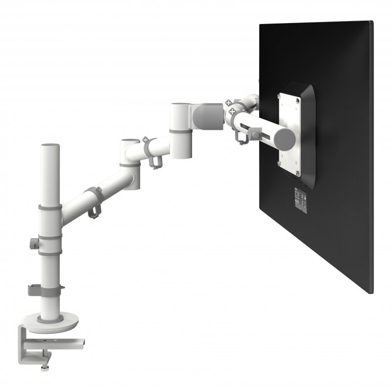 Viewgo Rameno Monitoru Desk 130 Full Motion 8 kg Bílá - obrázek č. 1