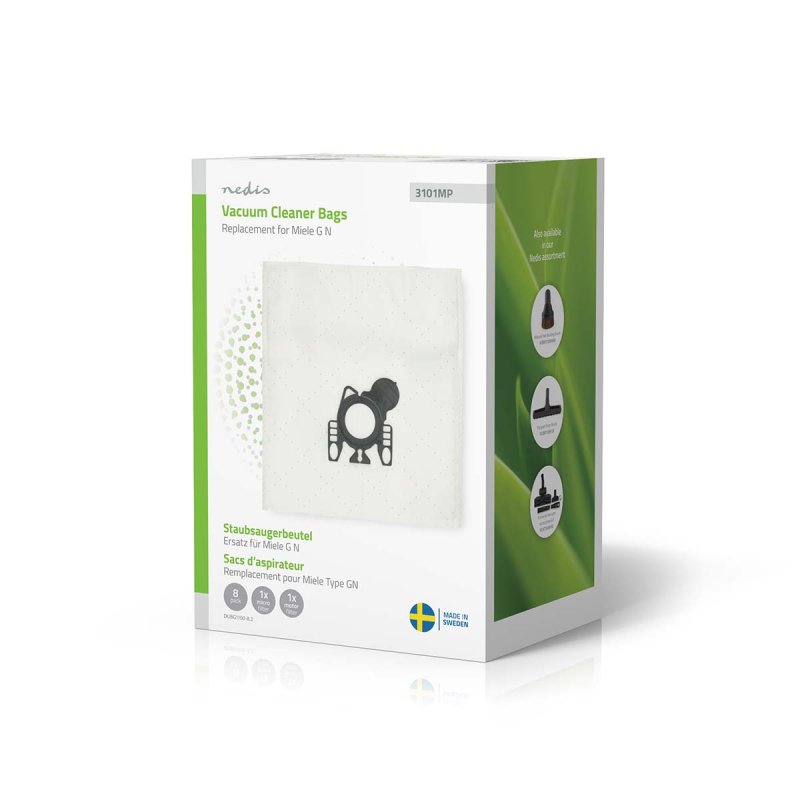 Sáčky do Vysavače | 8 kusů  DUBG1100-8.2 - obrázek č. 2