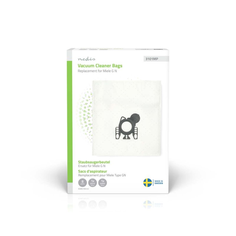 Sáčky do Vysavače | 8 kusů  DUBG1100-8.2 - obrázek č. 1
