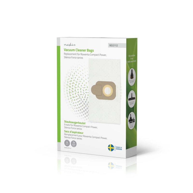 Sáčky do Vysavače | 4 kusů  DUBG2100-4.1 - obrázek č. 3