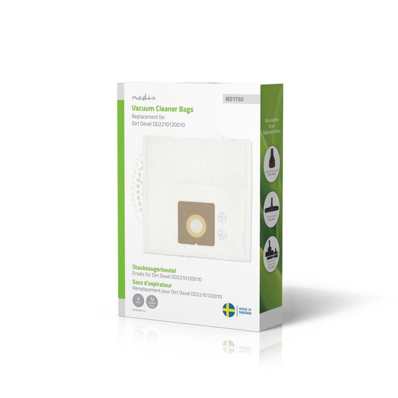 Sáčky do Vysavače | 4 kusů  DUBG300-4.1 - obrázek č. 3