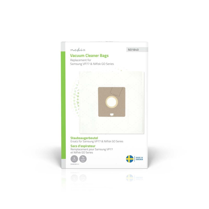 Sáčky do Vysavače | 4 kusů  DUBG500-4.1 - obrázek č. 2
