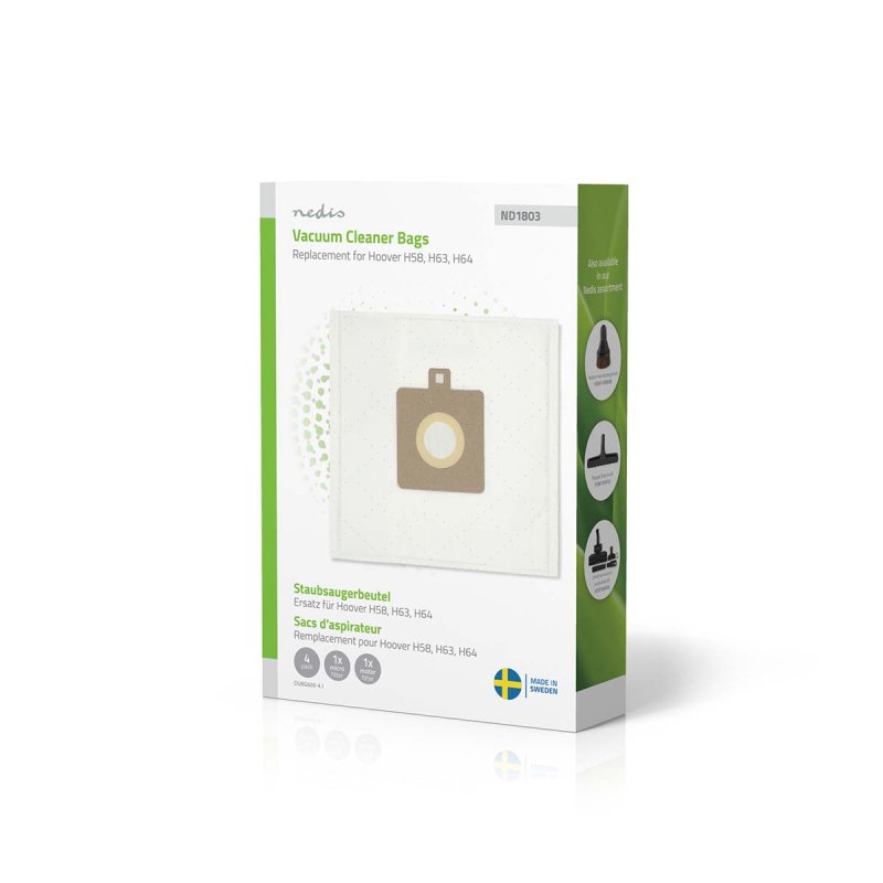 Sáčky do Vysavače | 4 kusů  DUBG600-4.1 - obrázek č. 3