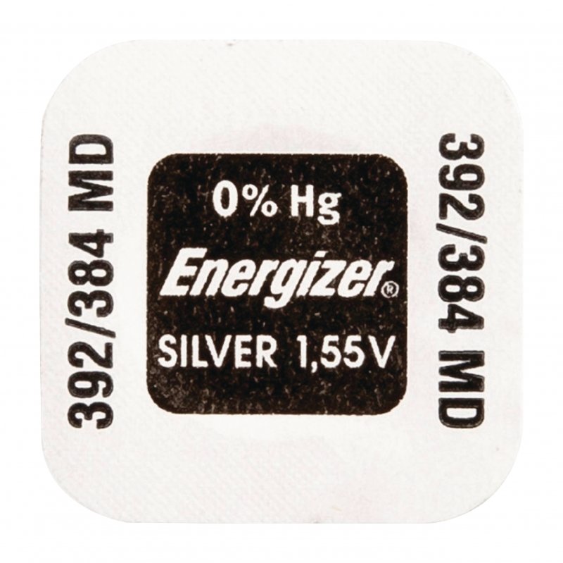 Stříbro-oxidová Baterie SR41 | 1.55 V DC | 47 mAh | 1-Balení | Hodinky | Stříbrná - obrázek č. 4
