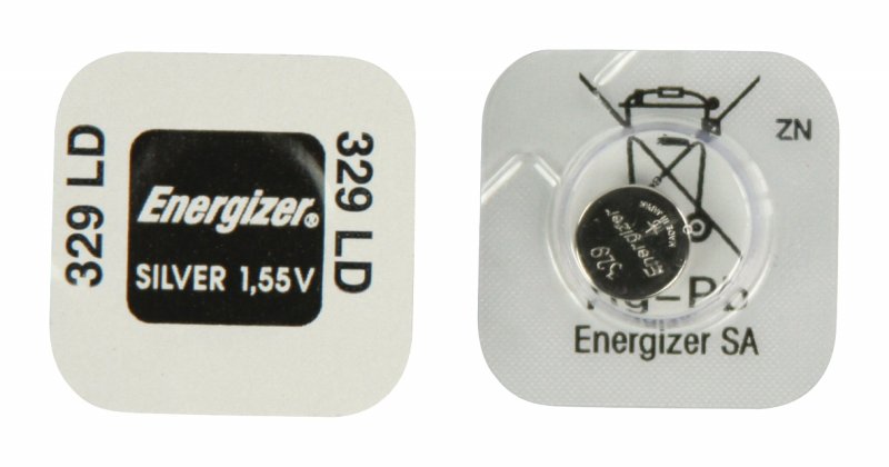 Stříbro-oxidová Baterie SR731 | 1.55 V DC | 39 mAh | 1-Balení | Hodinky | Stříbrná - obrázek produktu