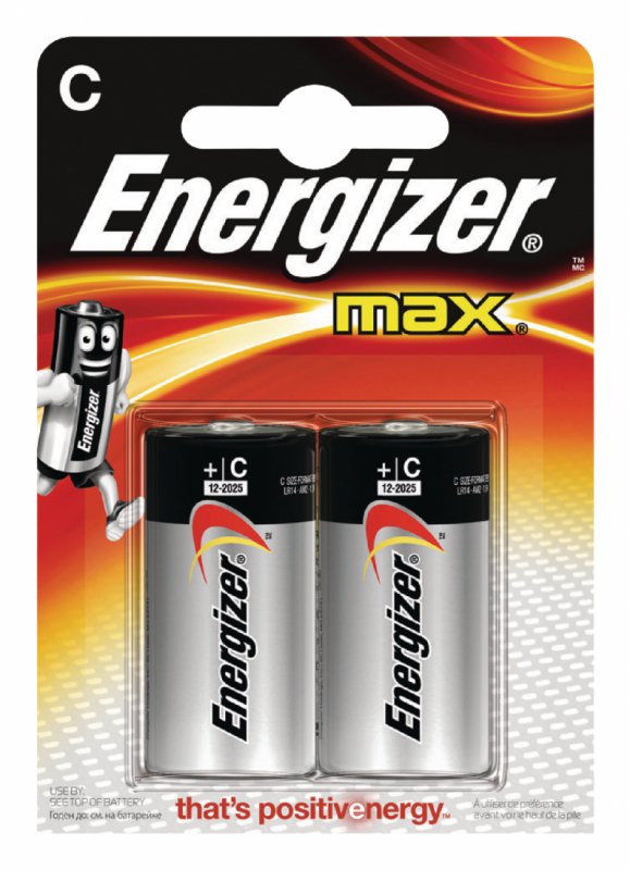 Alkalická Baterie C 1.5 V Max 2-Blistr - obrázek produktu