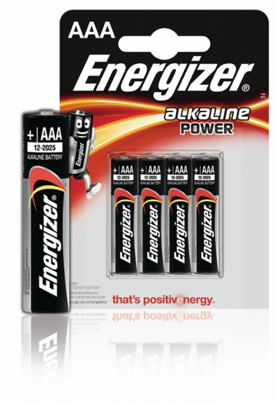 Alkalické baterie AAA | 1.5 V DC | 4-Blistr - obrázek č. 1