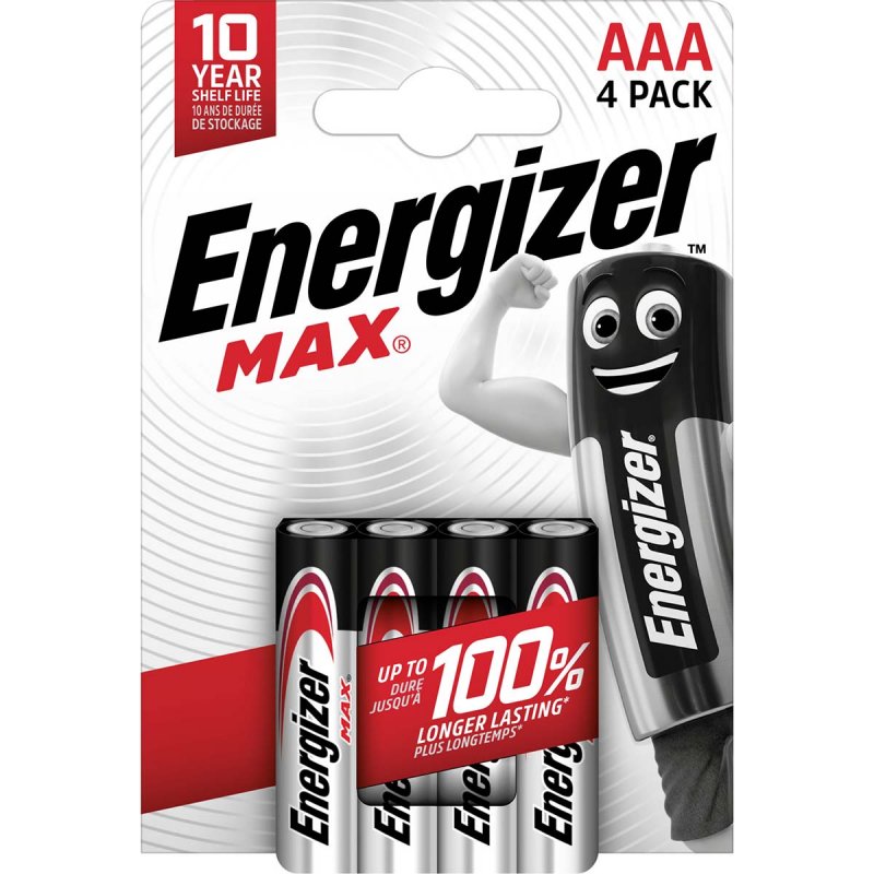 Alkalické baterie AAA | 1.5 V DC  EN-NMAXAAA4 - obrázek produktu