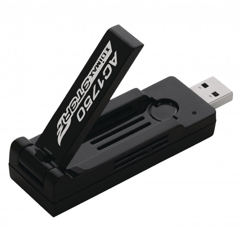 AC1750 dvoupásmový Wi-Fi USB 3.0 adaptér s 180stupňovou nastavitelnou anténou, černá EW-7833UAC - obrázek produktu