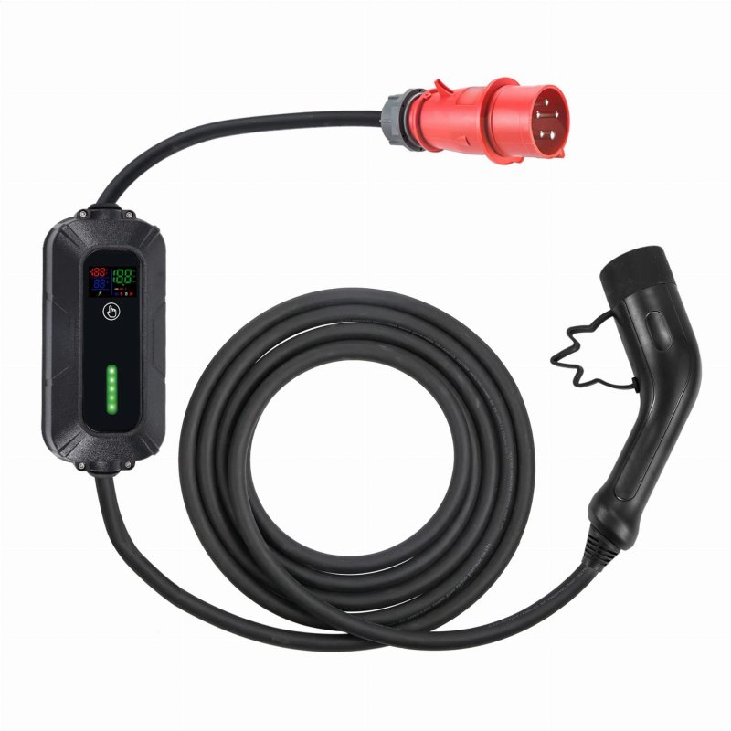 Platinet přenosná EV nabíječka PPC7M22 22kW (32A), CEE 5-pin  /  Type 2, délka 7m, Home Line, s adapté - obrázek č. 1