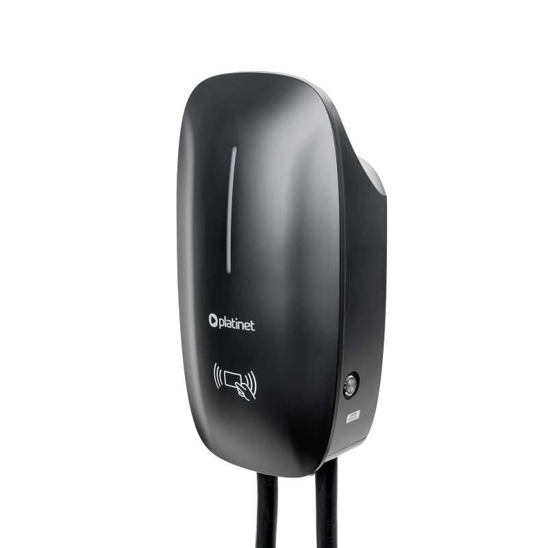 Platinet Wallbox PWB22S 22kW (32A), Type 2, Wi-Fi / Bluetooth, 7m kabel, černá - obrázek č. 2
