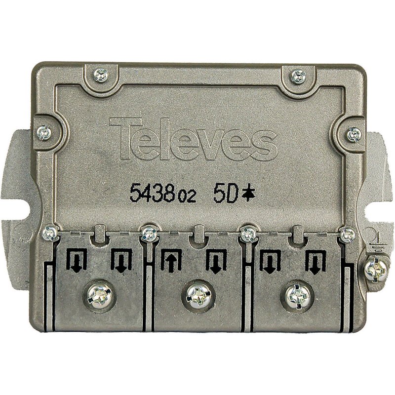 Satelitní Rozbočovač F-konektor 9.5 dB / 5-2400 MHz - 5 Výstupy - obrázek produktu