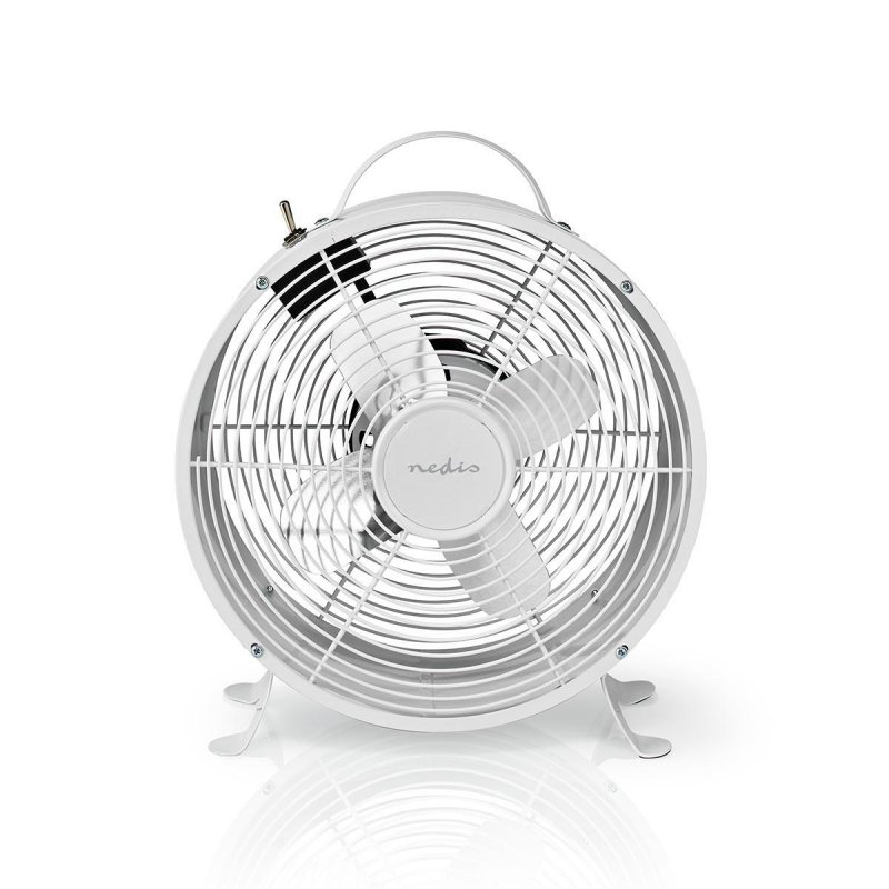 Stolní Ventilátor | Síťové napájení | Průměr: 250 mm | 20 W | 2-Rychlostní | Bílá - obrázek produktu