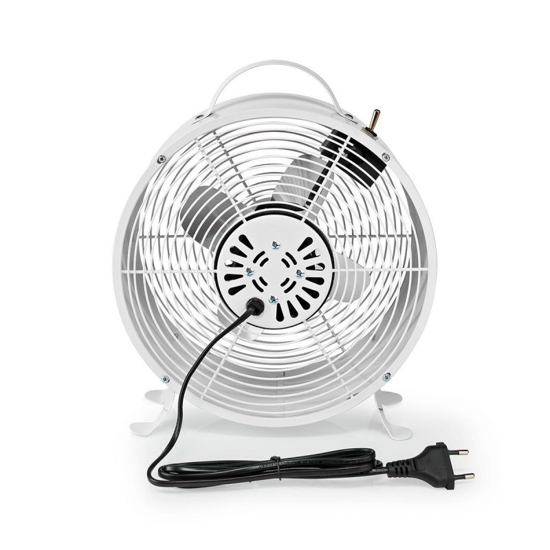 Stolní Ventilátor | Síťové napájení | Průměr: 250 mm | 20 W | 2-Rychlostní | Bílá - obrázek č. 2