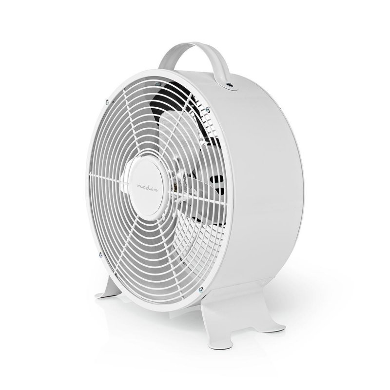Stolní Ventilátor | Síťové napájení | Průměr: 250 mm | 20 W | 2-Rychlostní | Bílá - obrázek č. 5