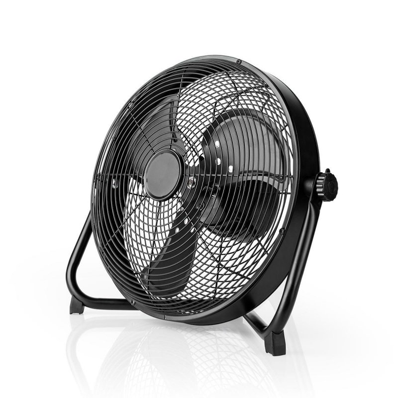 Stojanový ventilátor | 300 mm | Plynulá rychlost ventilátoru | Naklápěcí | Dobíjecí | USB-A | Černá - obrázek č. 8