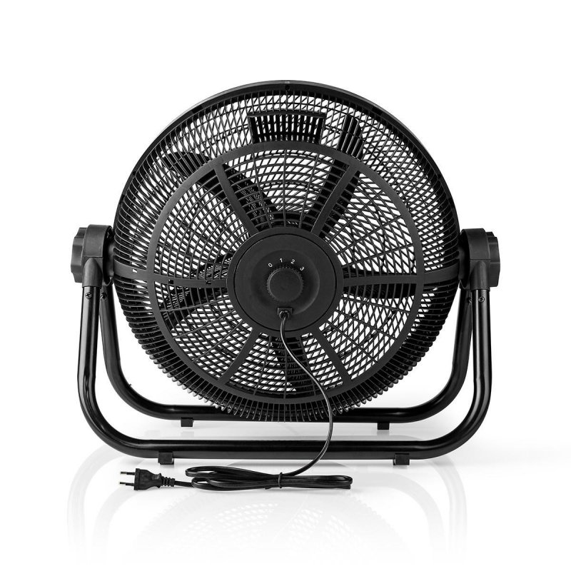 Stojanový ventilátor | 500 mm | 3-Rychlostní | Naklápěcí | Černá - obrázek č. 2