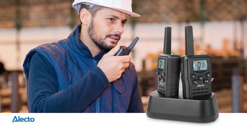 Vysílačka | 2 sluchátka | Do 10 km  FR200BK - obrázek č. 7