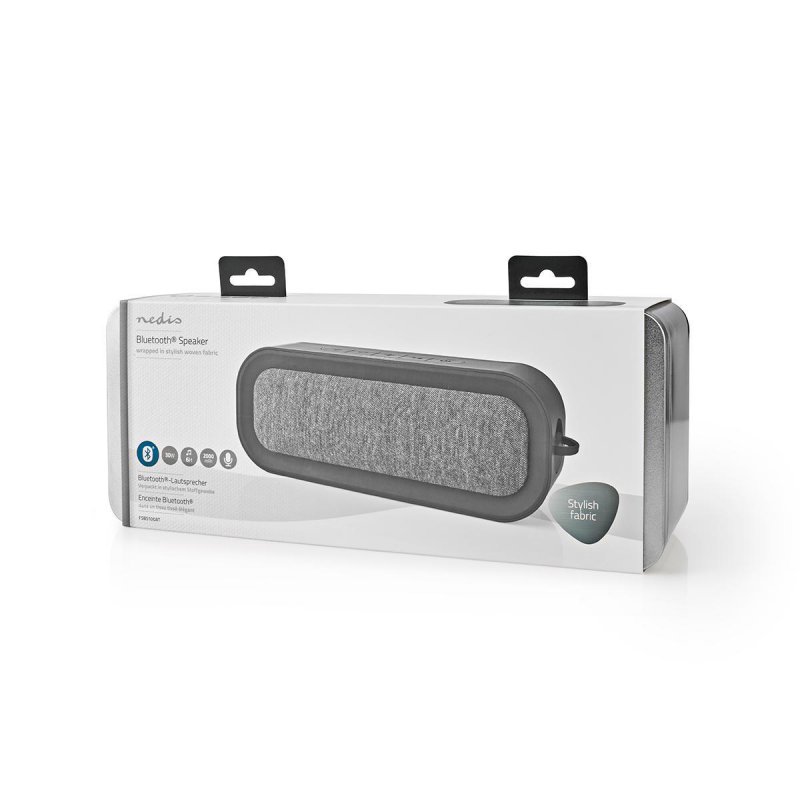 Bluetooth® Reproduktor | Doba přehrávání na baterie: Až 6 hodin | Do ruky | 30 W | Mono | Vestavěný mikrofon | IPX4 | Černá/Antr - obrázek č. 2