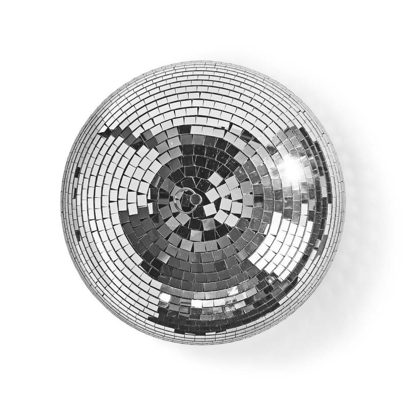 Zrcadlová Disco Koule | 30 cm | Stříbrná - obrázek č. 1