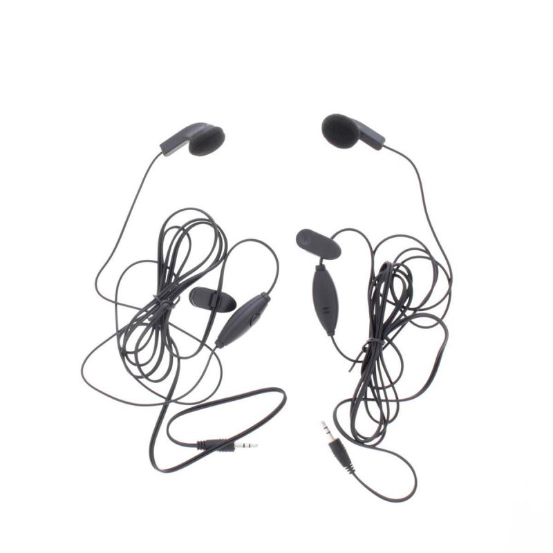 Headset s mikrofónem černý, kabel 1.4m - obrázek produktu