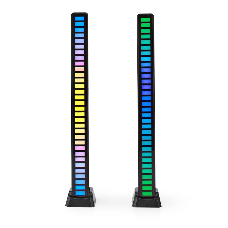 Herní LED světlo ovládané zvukem - napájení z lipol baterie - obrázek produktu