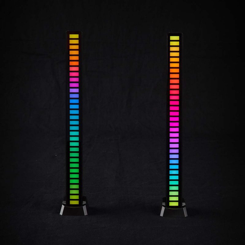 Herní LED světlo ovládané zvukem - napájení z lipol baterie - obrázek č. 11