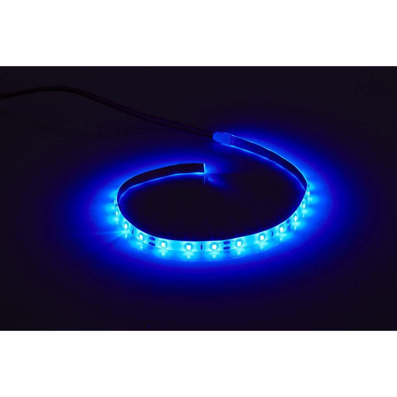 Herní LED strip | LED | Délka: 400 mm | SATA Powered | Pro použití s: Stolní | Modrá - obrázek č. 5