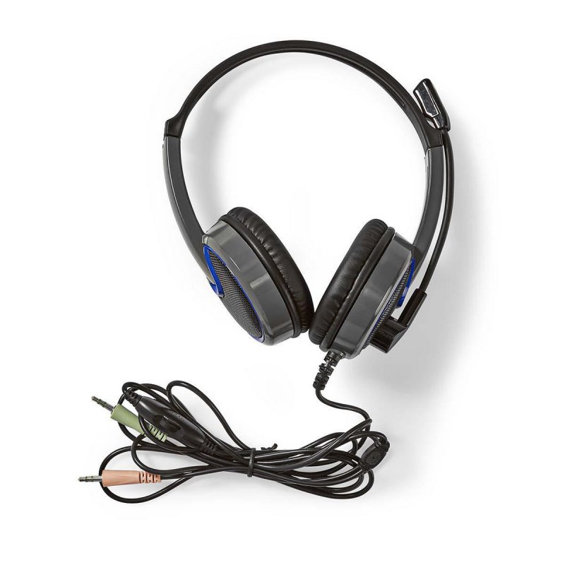Herní headset | Přes Uši | Stereo | 2x 3.5 mm | Sklopnou Mikrofon | 2.20 m | Bez Osvětlení - obrázek č. 6