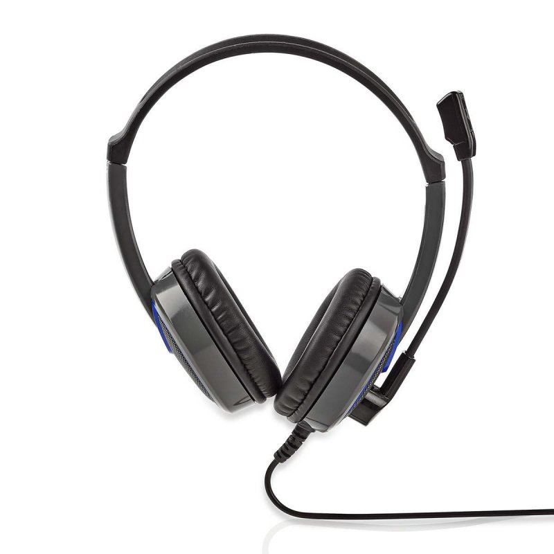 Herní headset | Přes Uši | Stereo | 2x 3.5 mm | Sklopnou Mikrofon | 2.20 m | Bez Osvětlení - obrázek produktu