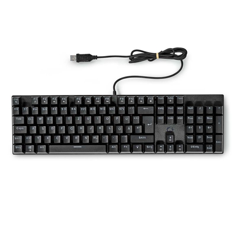 Wired Gaming Keyboard | USB-A  GKBDM110BKDE - obrázek č. 4