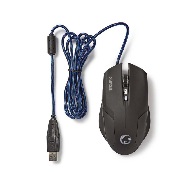 Gaming Mouse | Kabelové | 800 / 1200 / 1600 dpi  GMWD100BK - obrázek č. 5